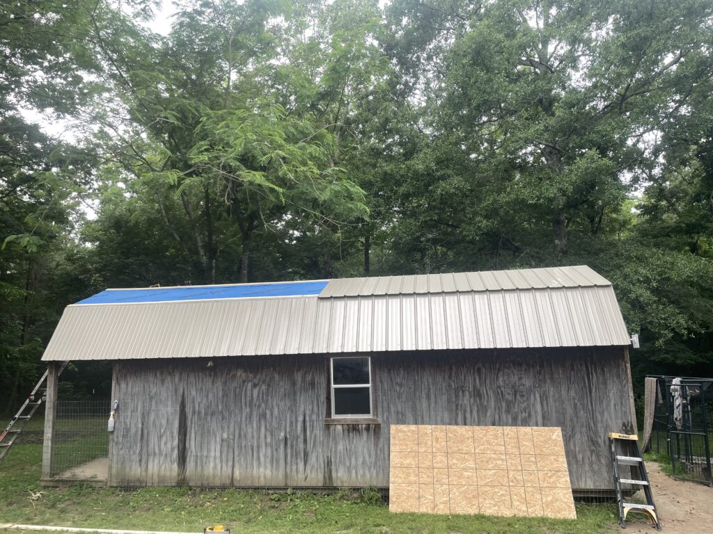 Metal Roof Installation in Bauxite — gabled roof installation